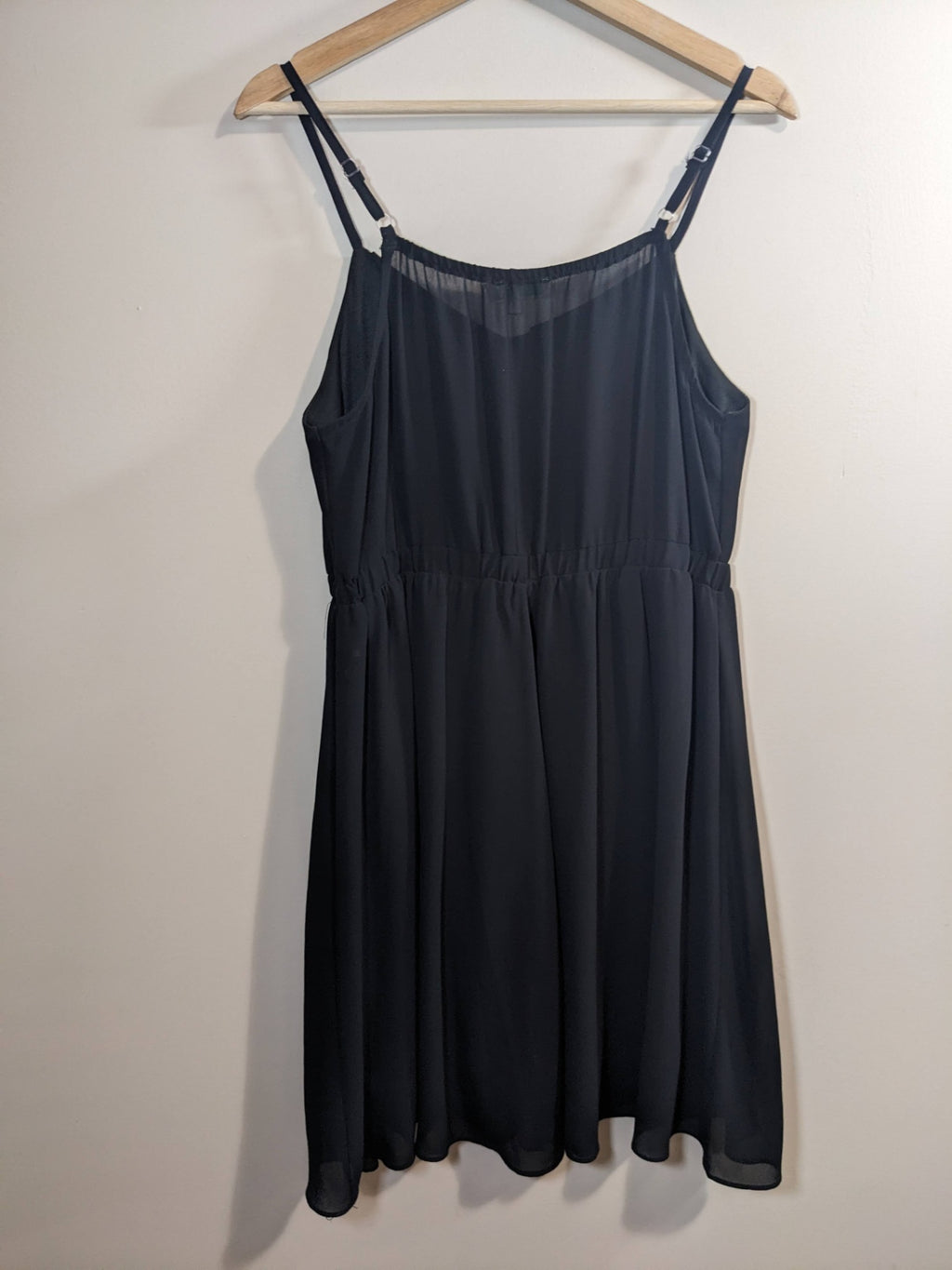Minty Black Dress - L