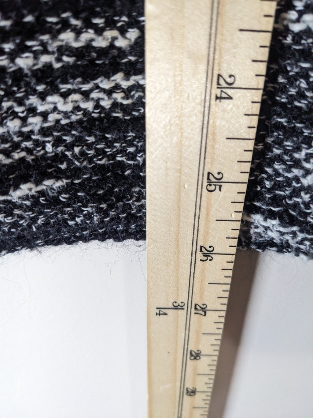 Joe Fresh Knit Black & White Blouse - M