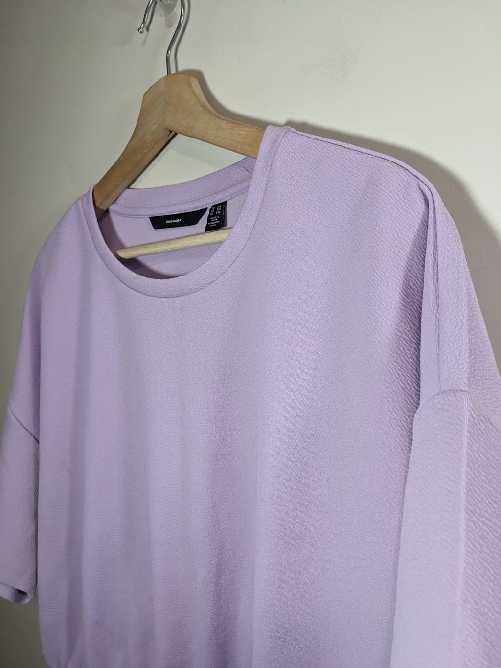 Vero Moda Purple Crop Top - 2XL