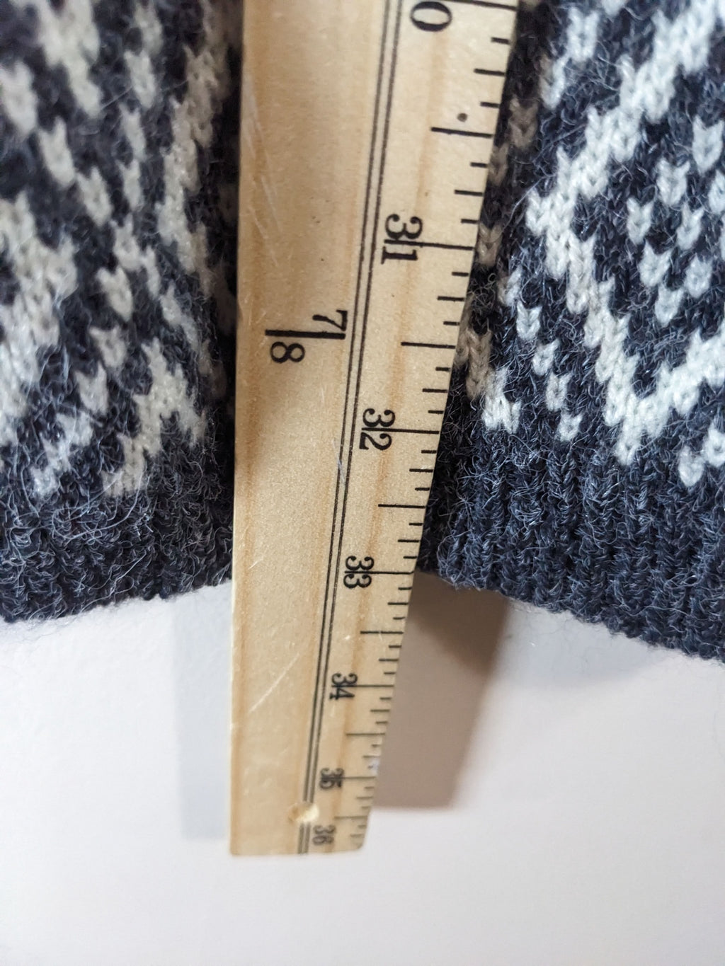 Monteau Patterned Hooded Cardigan - XS