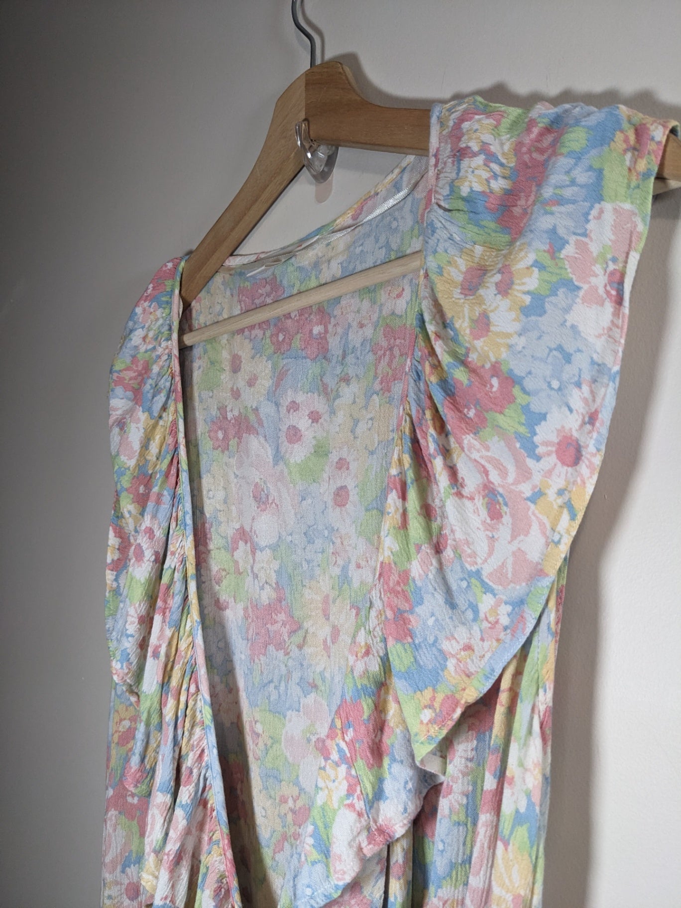 Joe Fresh Floral Wrap Maxi Dress - 2XL