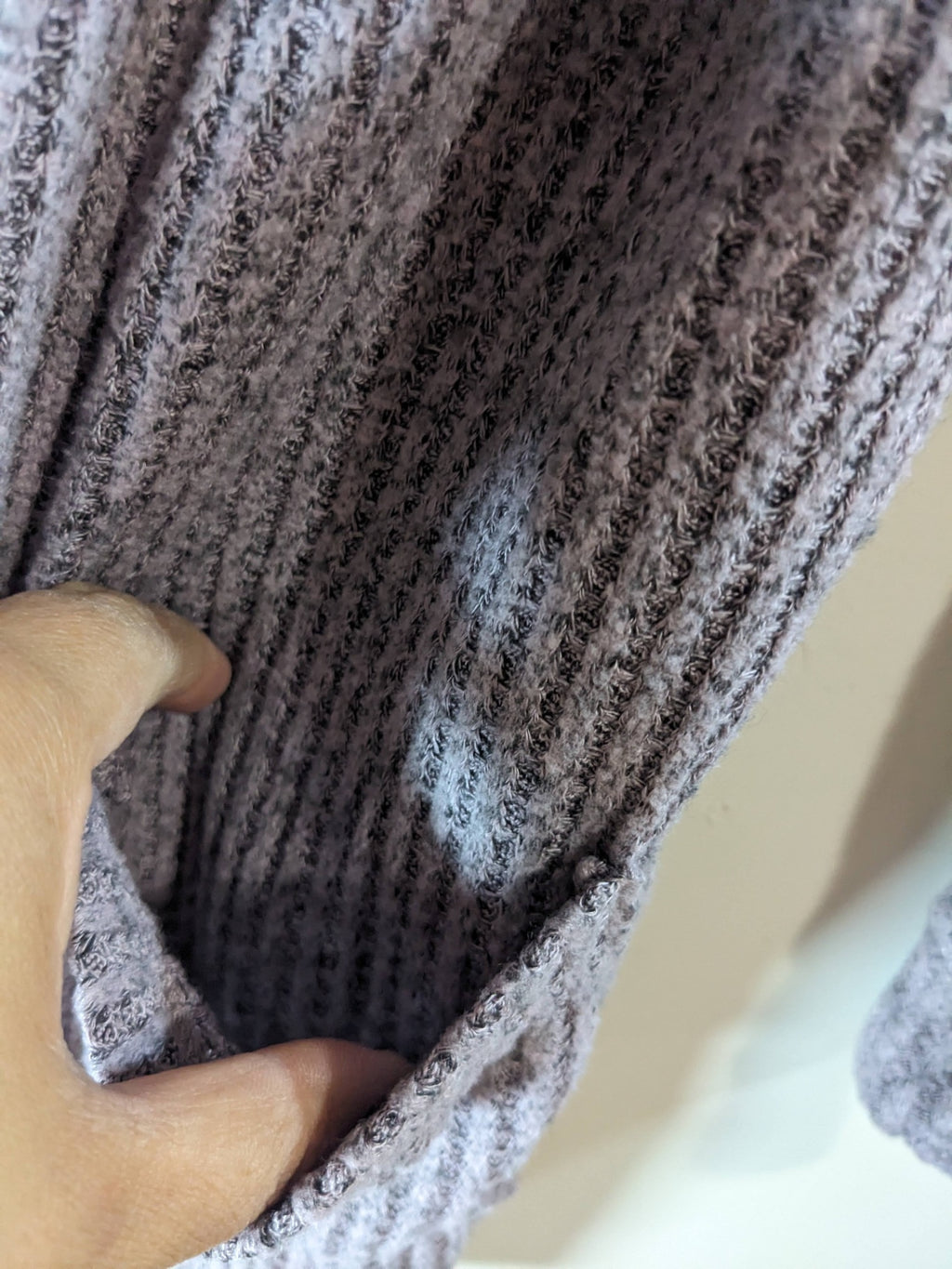 Market & Spruce Purple Cardigan - M