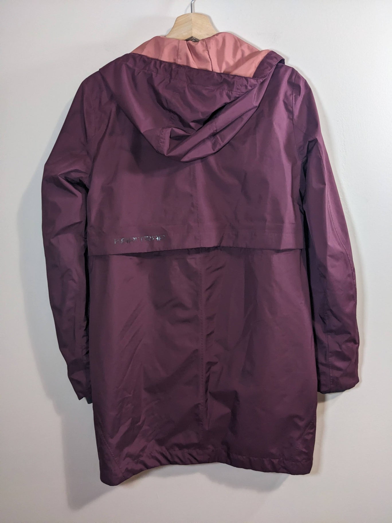 Kari Traa Burgundy Rain Jacket - XS