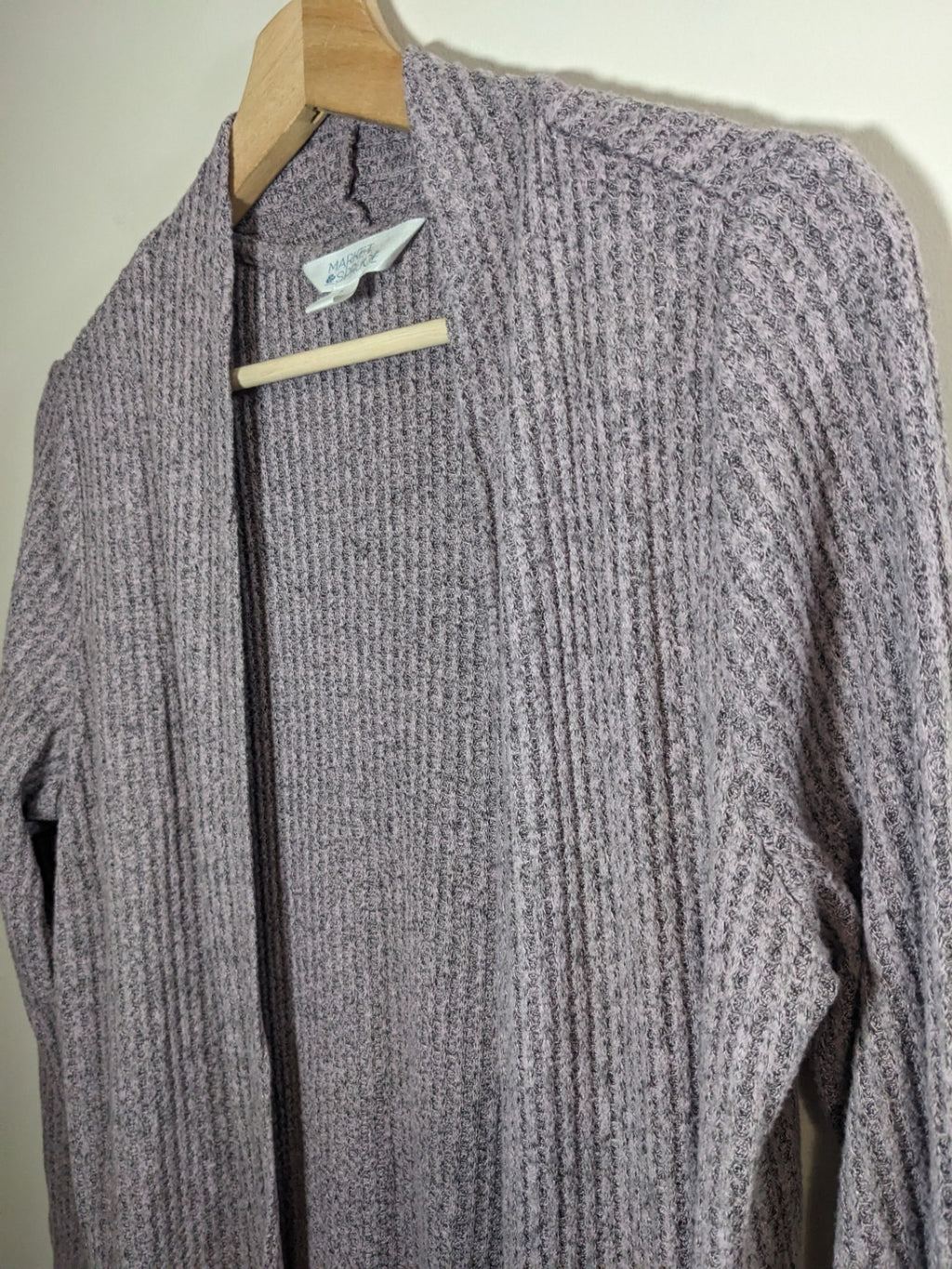 Market & Spruce Purple Cardigan - M