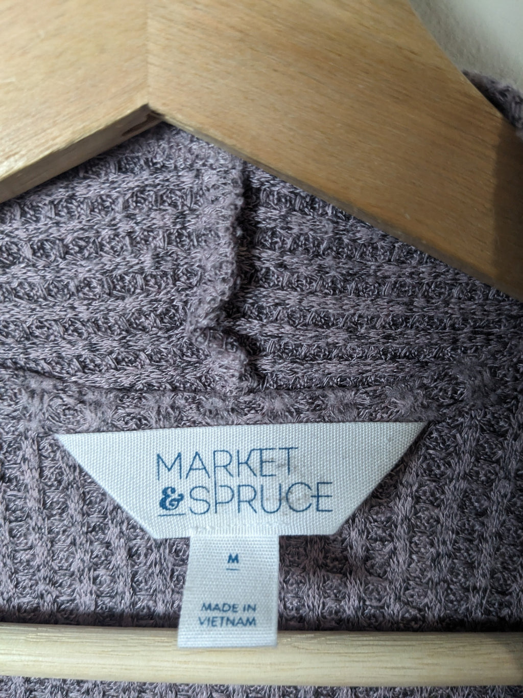 Market & Spruce Purple Cardigan - M