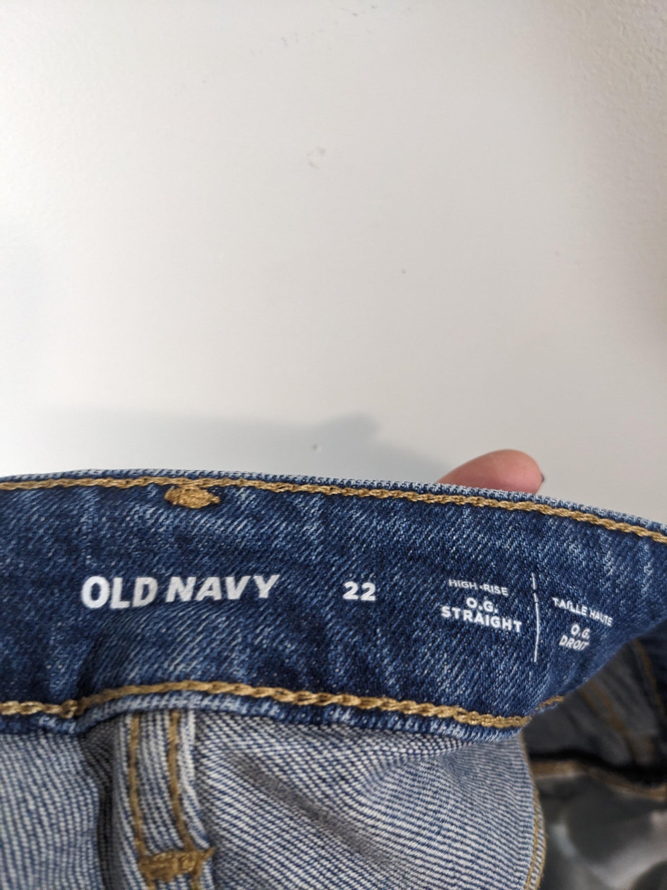 Old Navy O.G. Straight Denim Shorts - sz 22