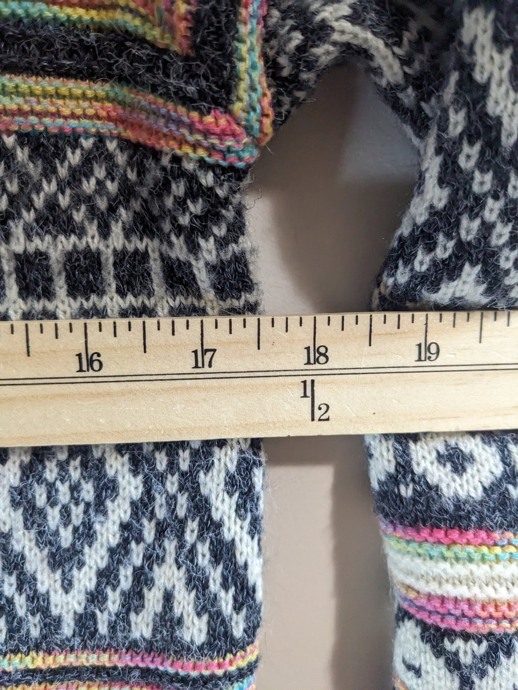 Monteau Patterned Hooded Cardigan - XS