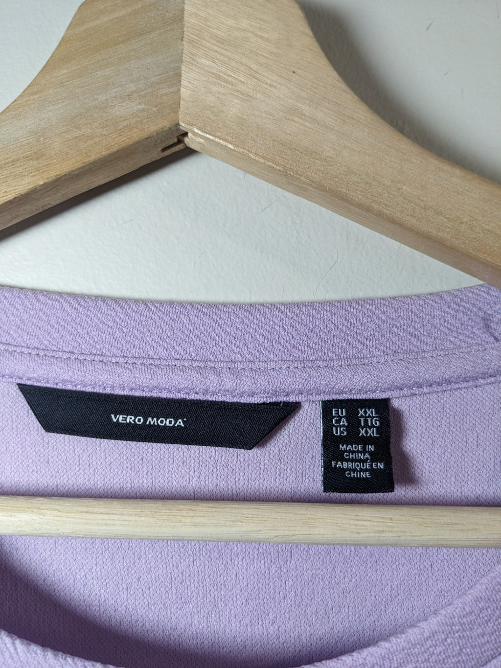 Vero Moda Purple Crop Top - 2XL