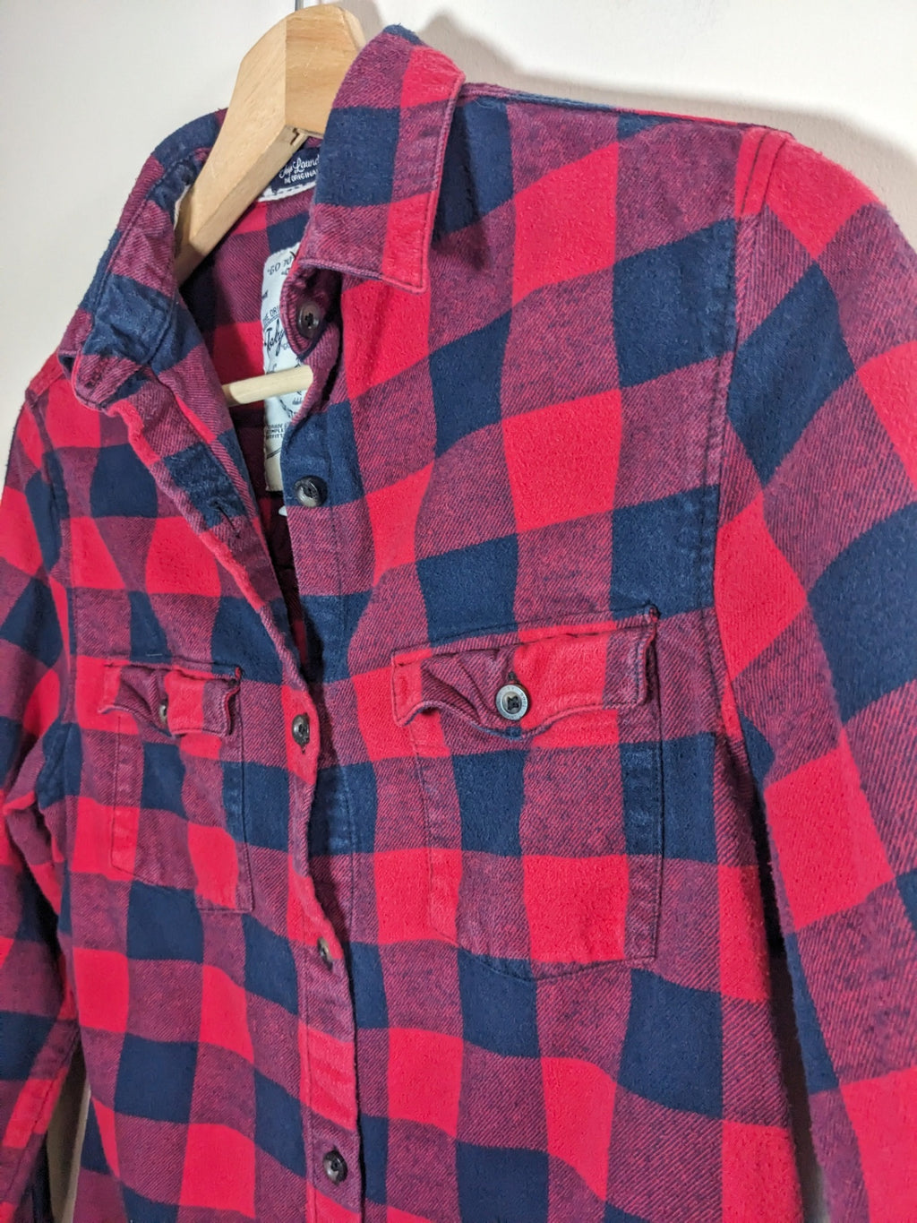 Tokyo Laundry Plaid Shirt - sz 8
