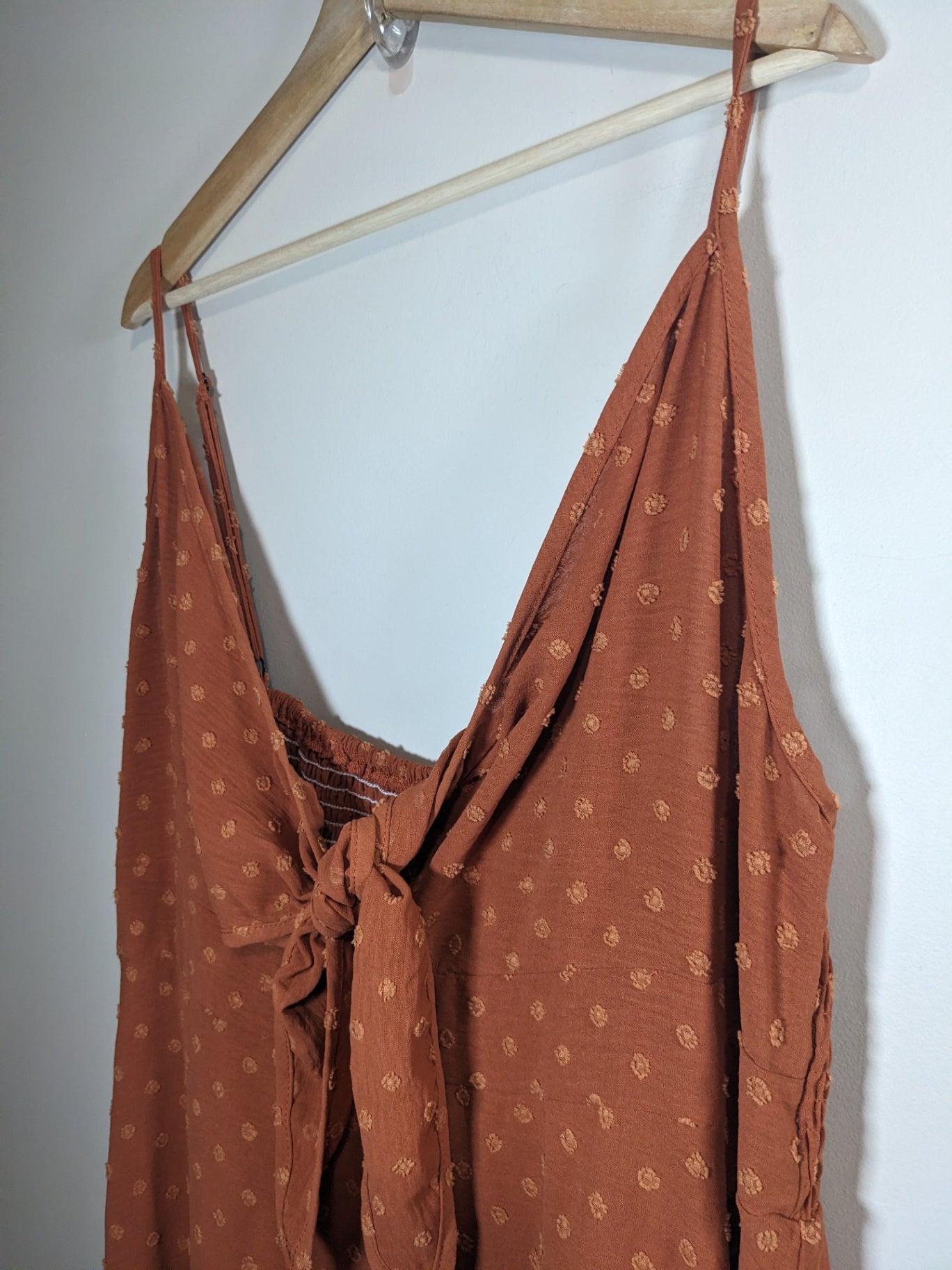 Shein Rust Midi Dress - 3XL