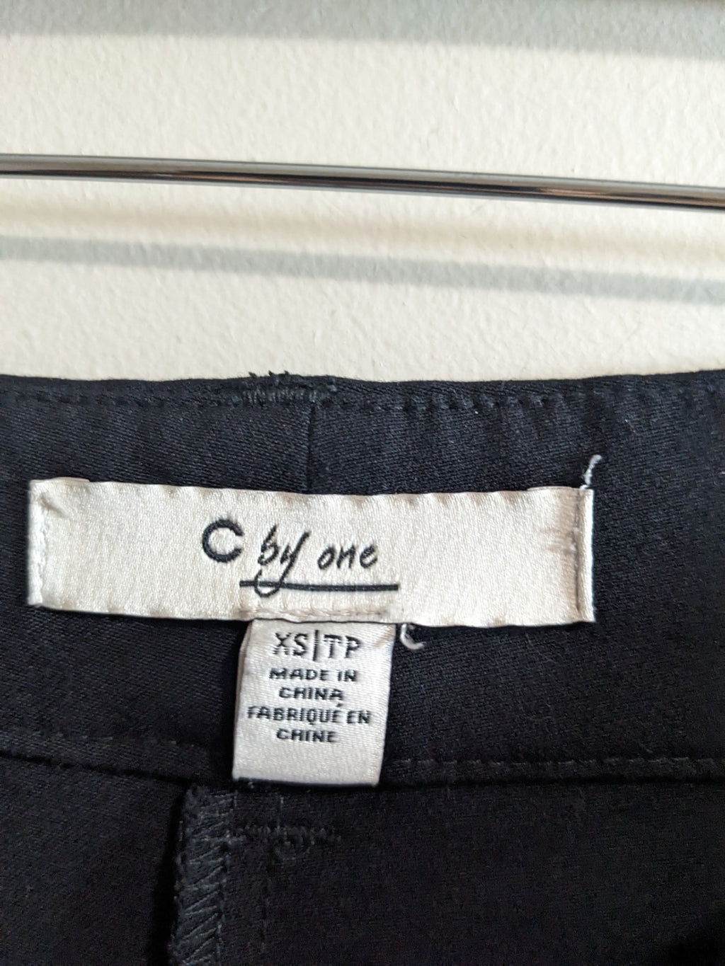 C by One Black Pants - XS