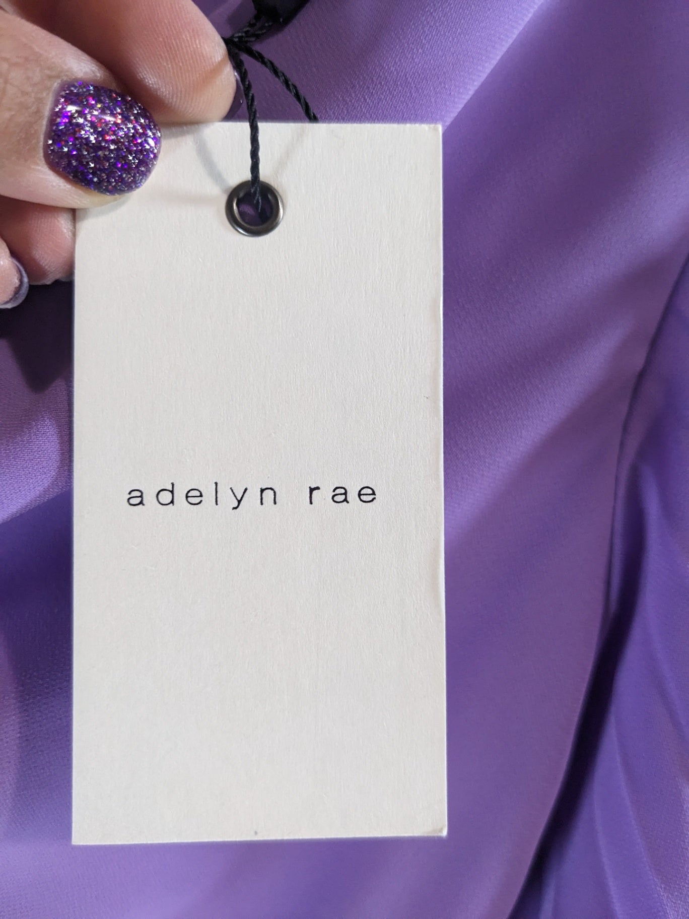 NWT Adelyn Rae Purple Dress - S