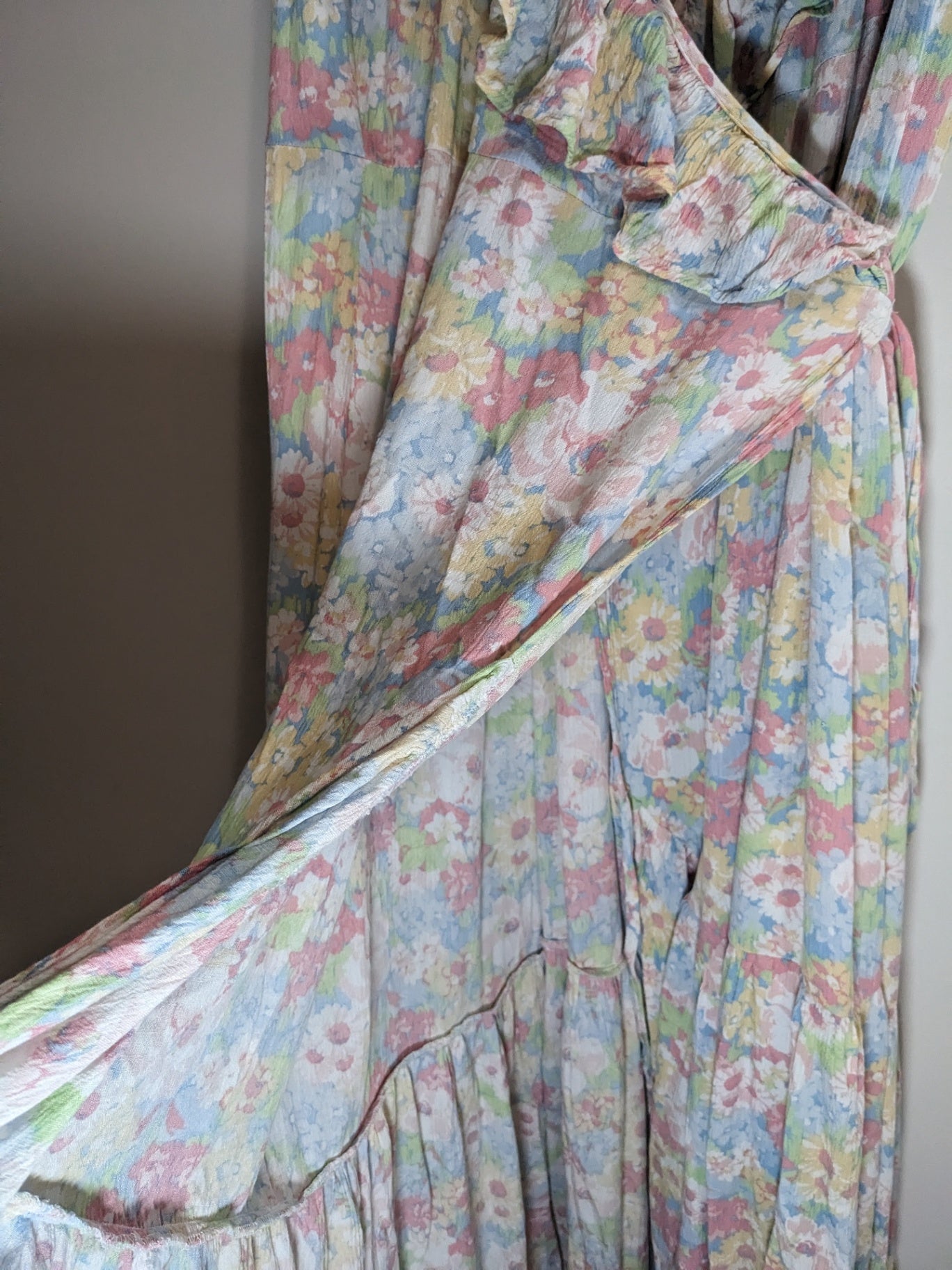 Joe Fresh Floral Wrap Maxi Dress - 2XL