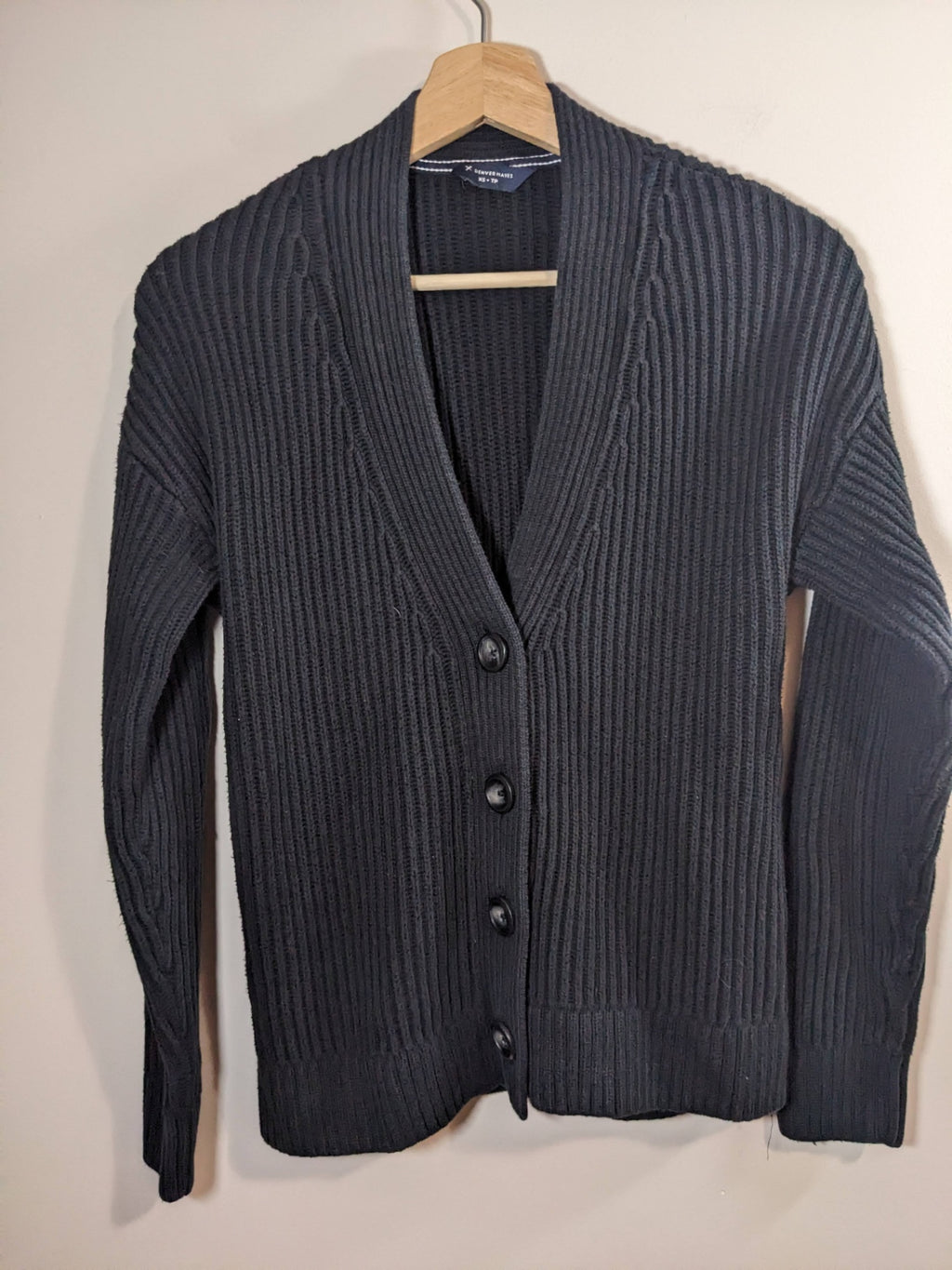 Denver Hayes Black Cardigan - XS