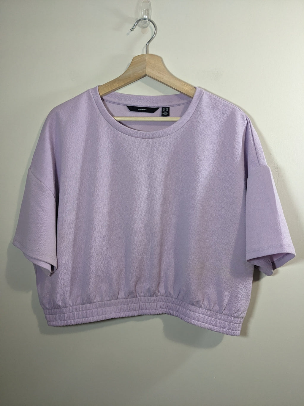 Vero Moda Purple Crop Top - 2XL