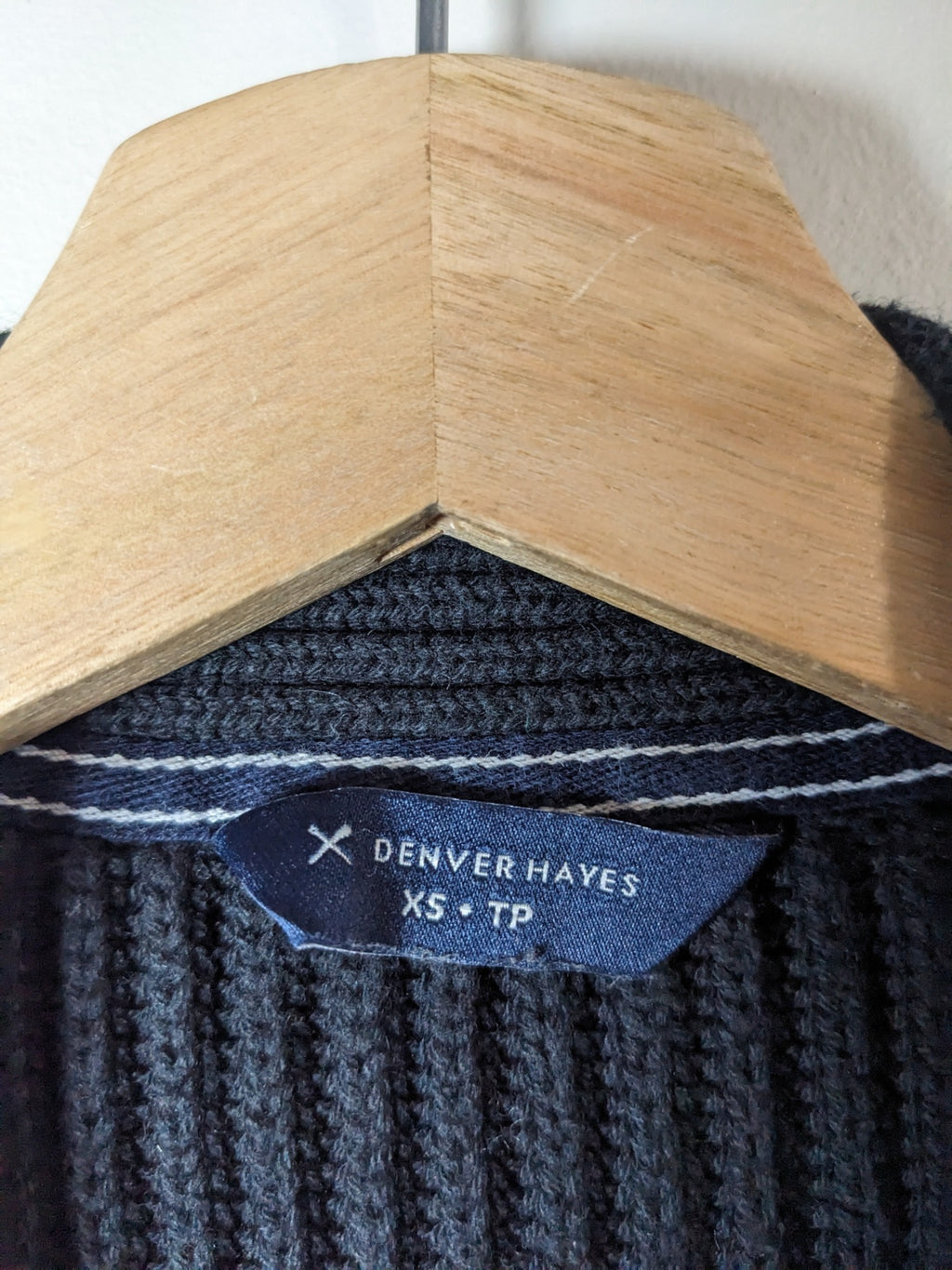 Denver Hayes Black Cardigan - XS