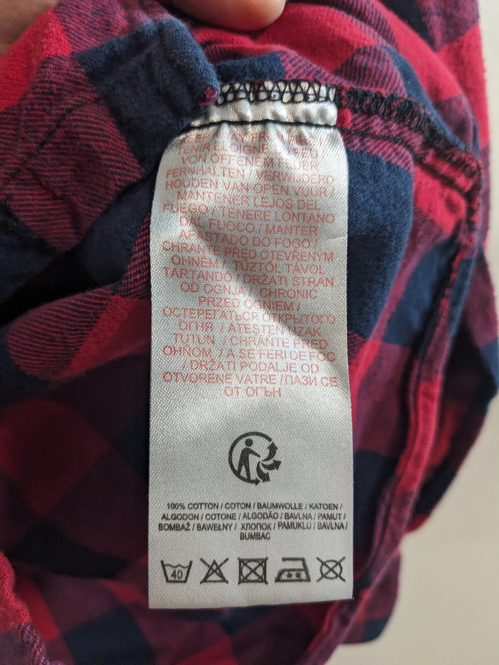 Tokyo Laundry Plaid Shirt - sz 8
