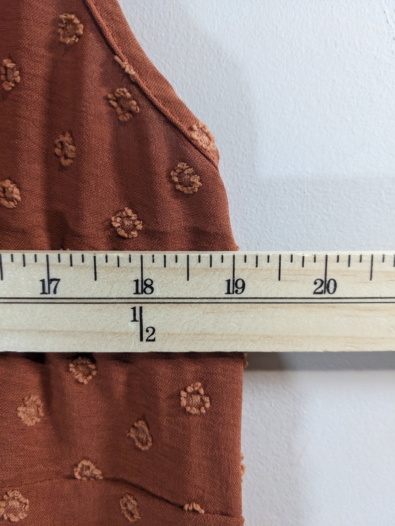 Shein Rust Midi Dress - 3XL