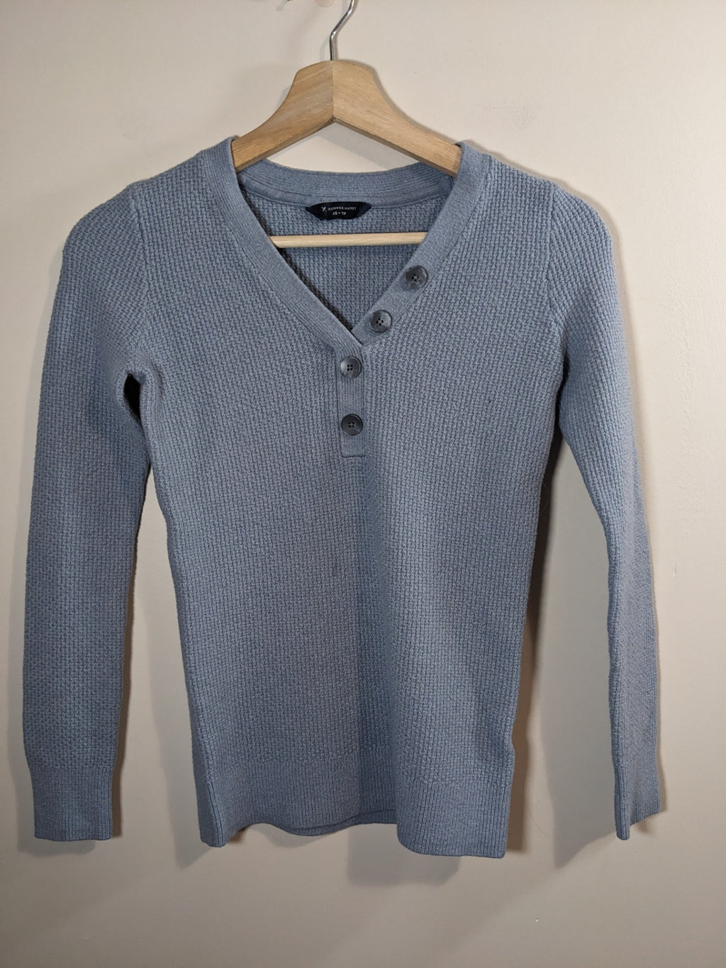 Denver Hayes Waffle Long Sleeve - XS
