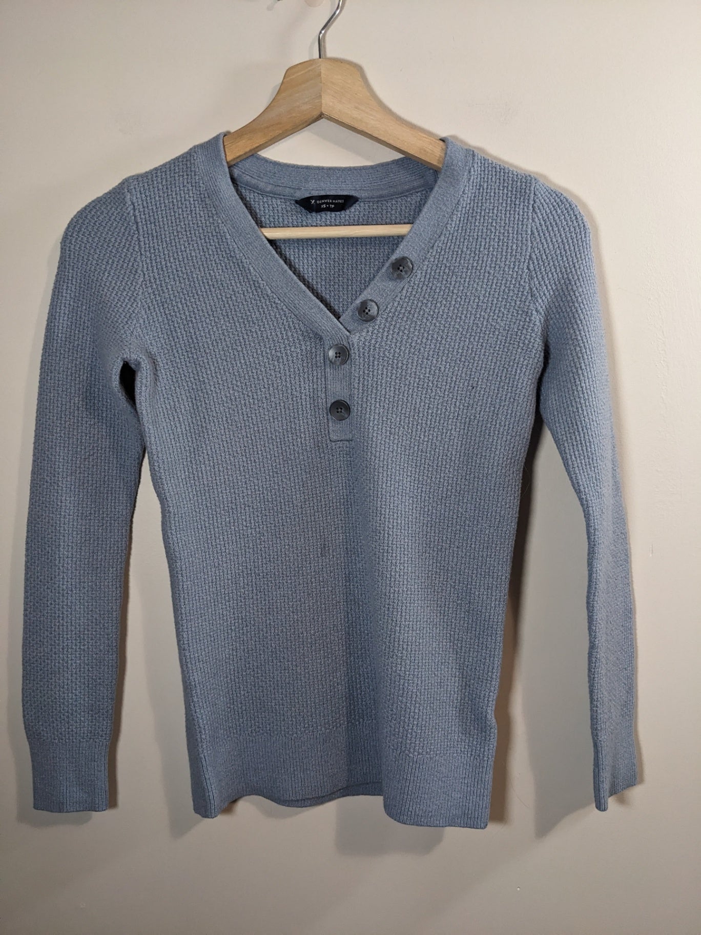 Denver Hayes Waffle Long Sleeve - XS