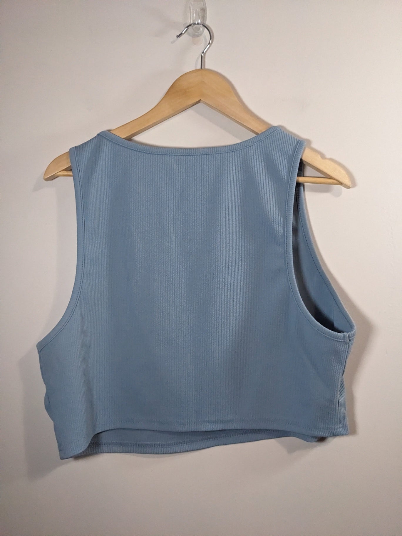 Shein Blue Crop Tank - 4XL