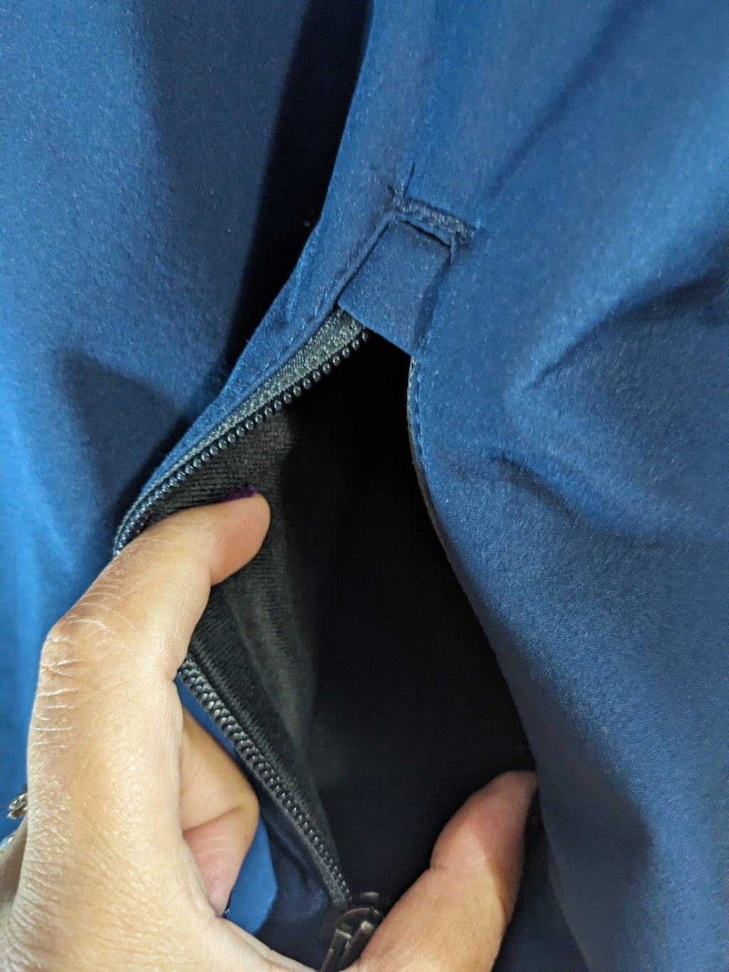 Coal Harbour Blue Rain Jacket - S