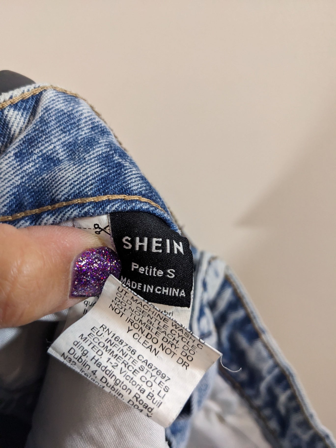 SHEIN Denim Skirt - S