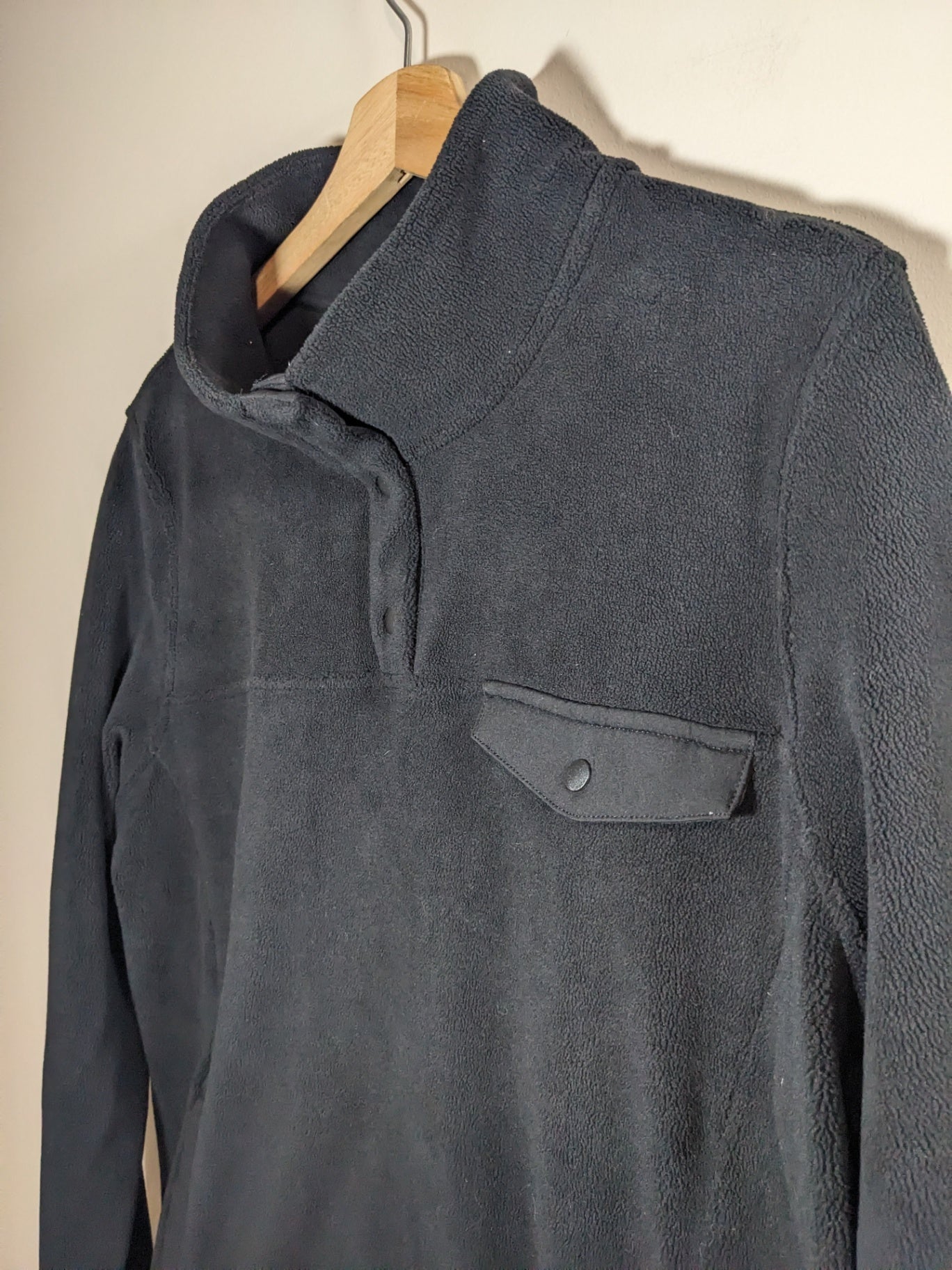32° Heat Black Fleece Pullover - L