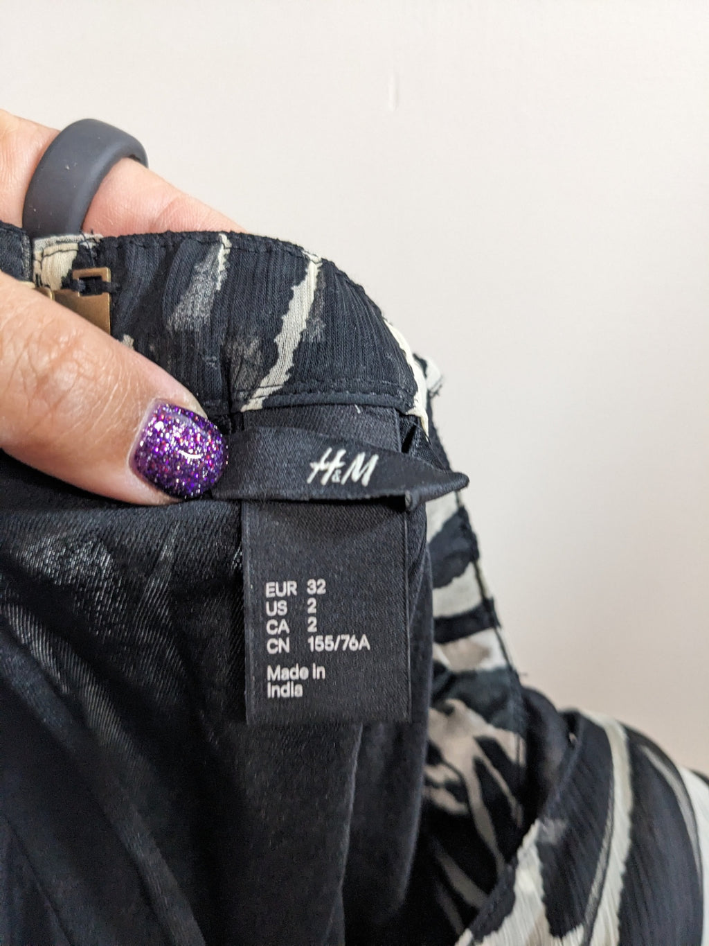 H&M Zebra Print Tank - sz 2