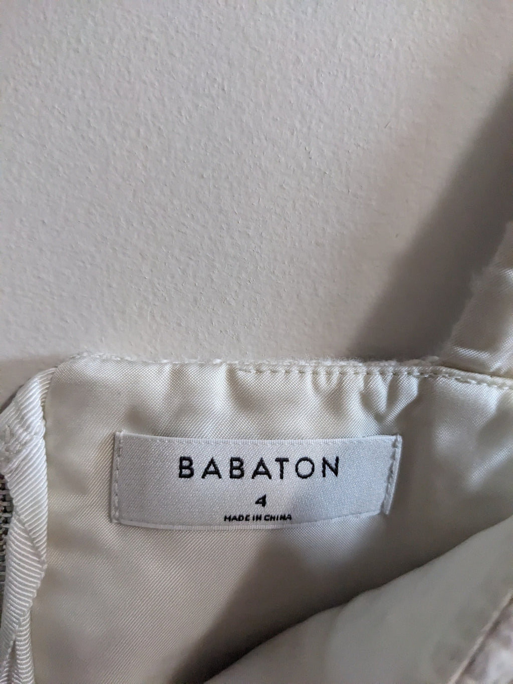 BABATON Textured Crop Tank - sz 4
