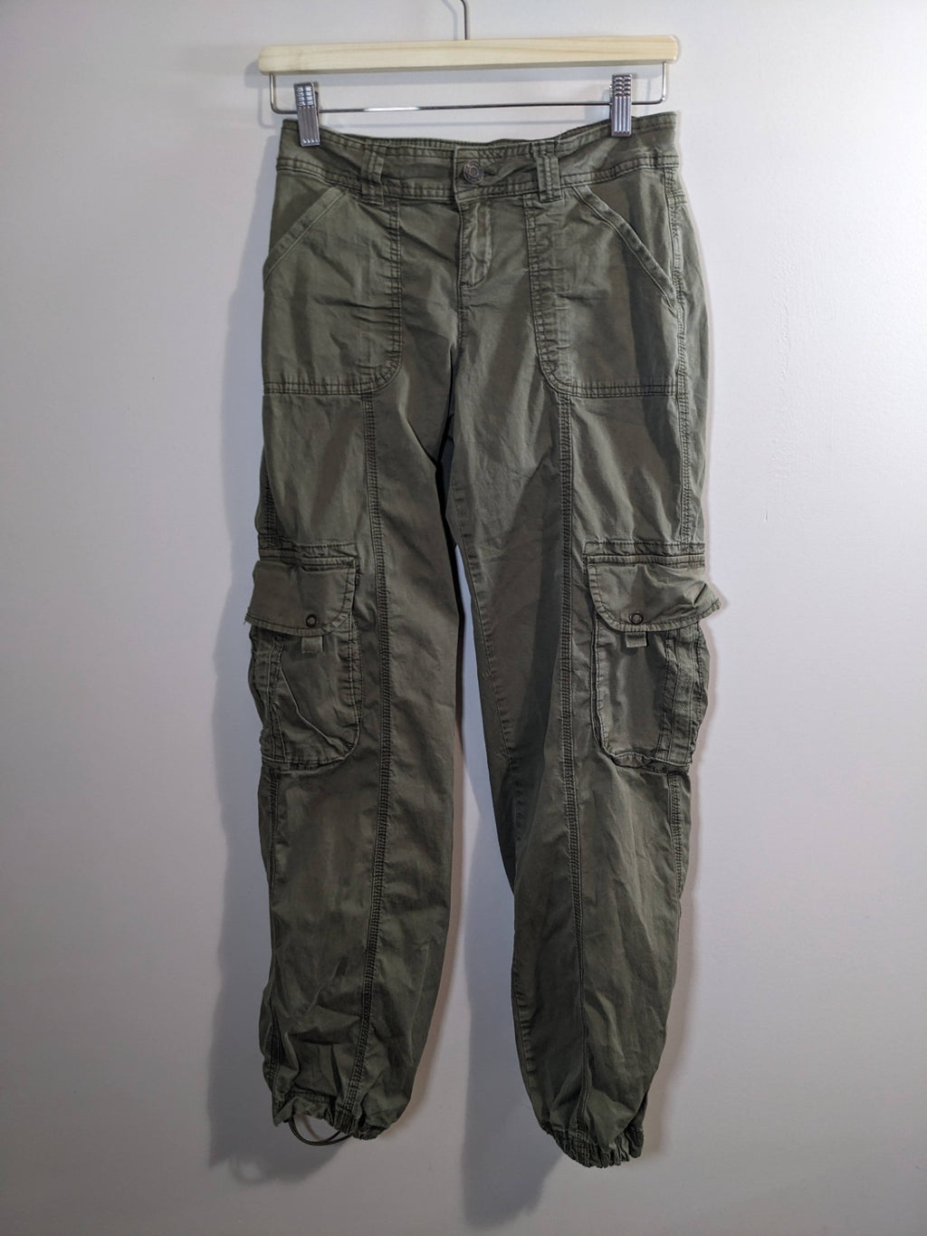 Garage Green Cargo Pants - sz 1