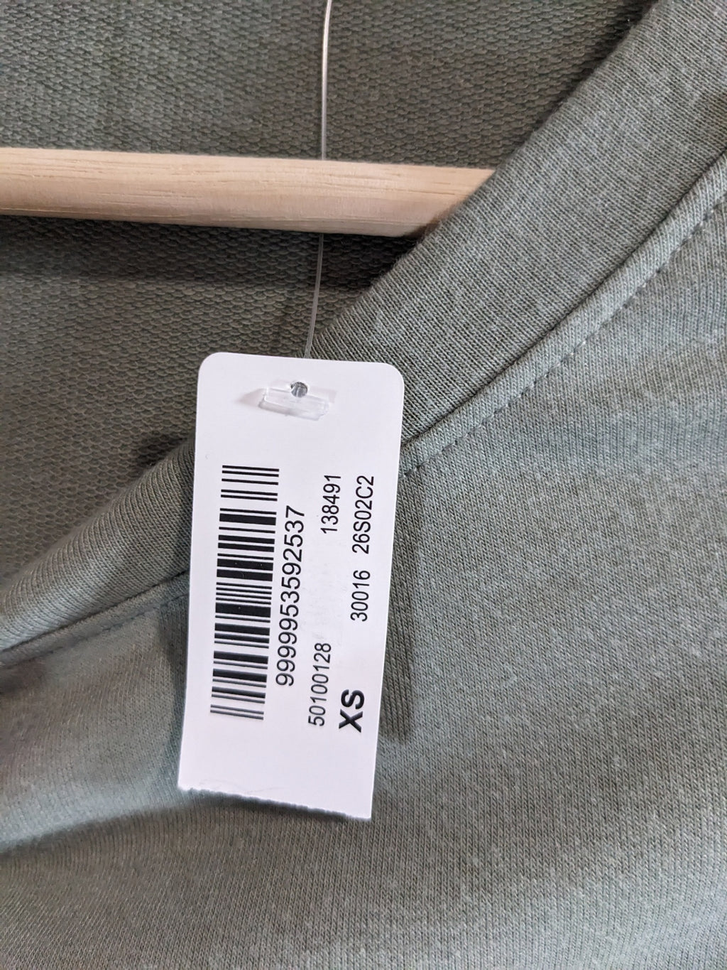 NWT la Vie en Rose Sage Crewneck - XS