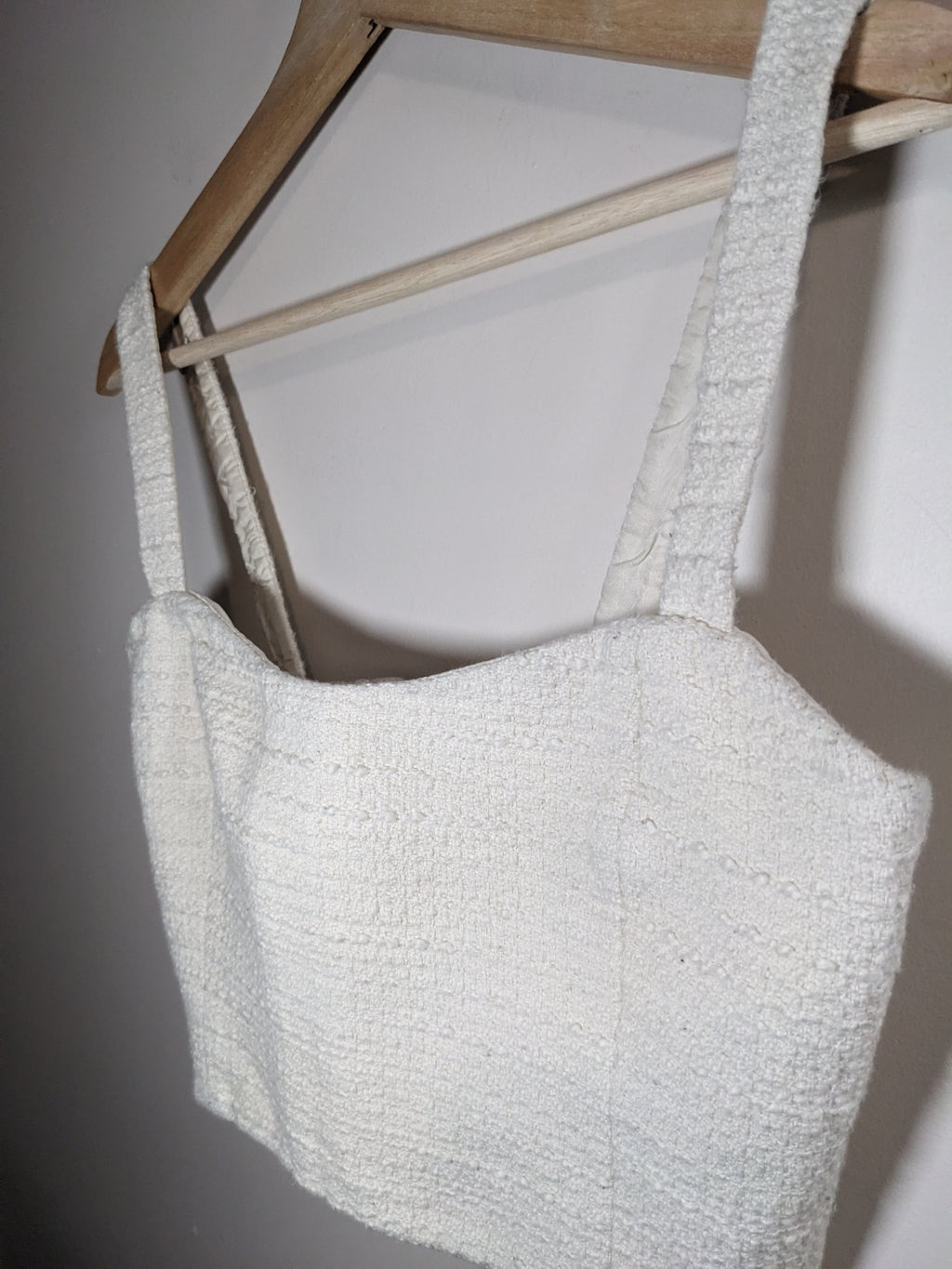 BABATON Textured Crop Tank - sz 4