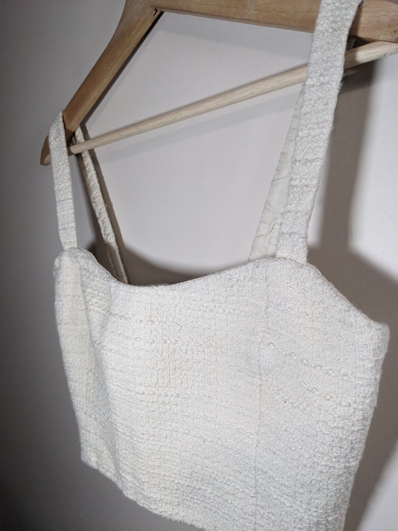 BABATON Textured Crop Tank - sz 4
