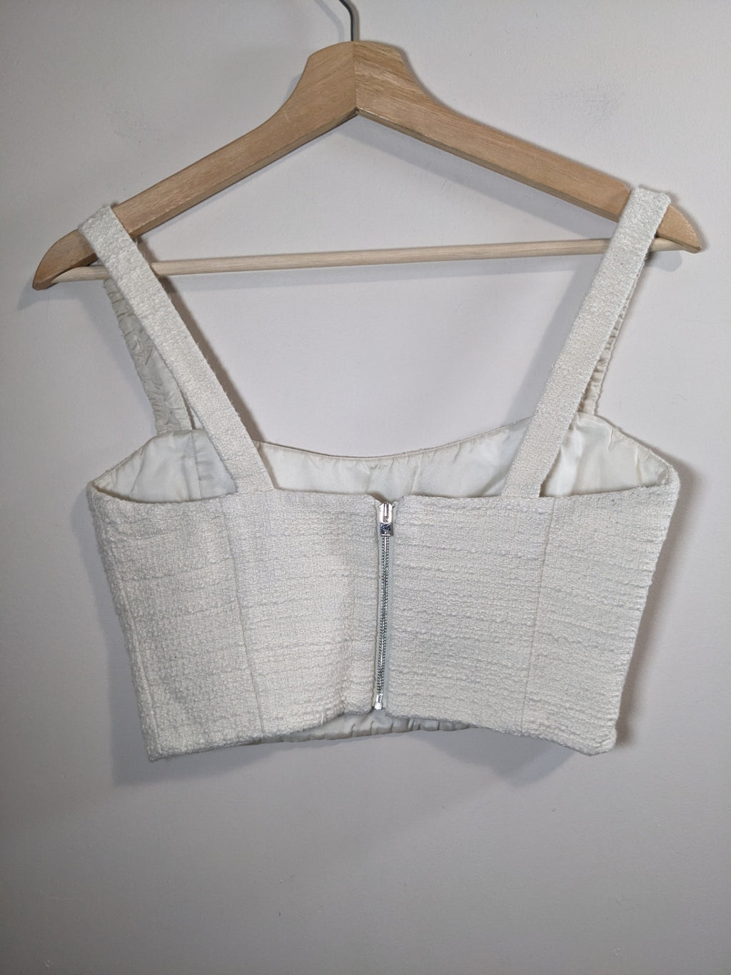 BABATON Textured Crop Tank - sz 4