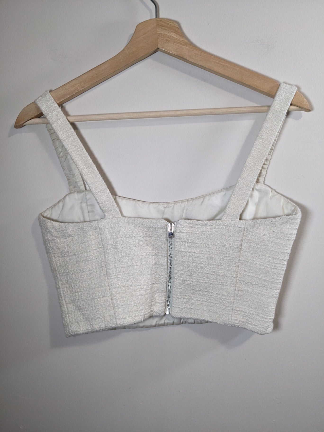 BABATON Textured Crop Tank - sz 4