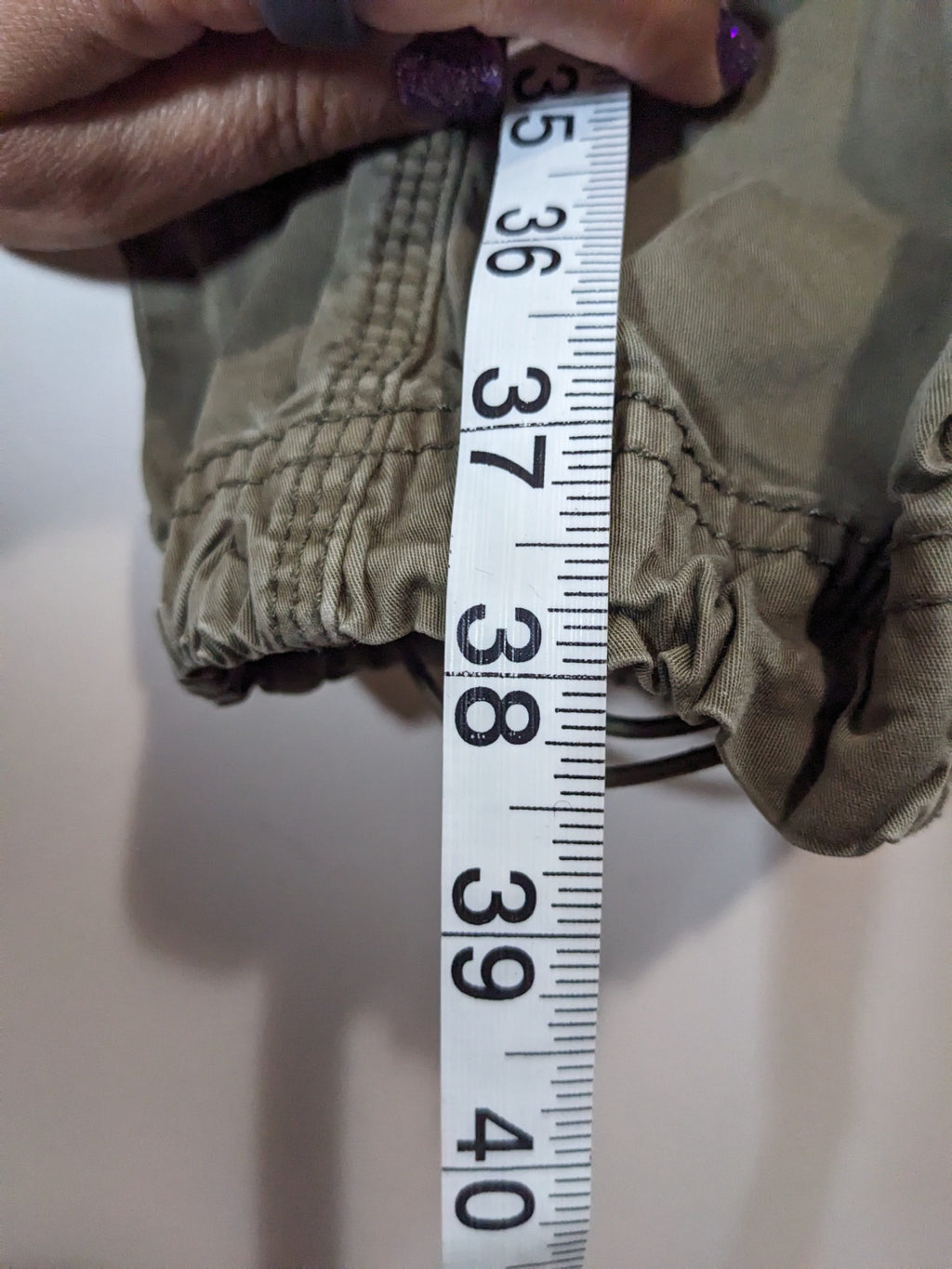 Garage Green Cargo Pants - sz 1