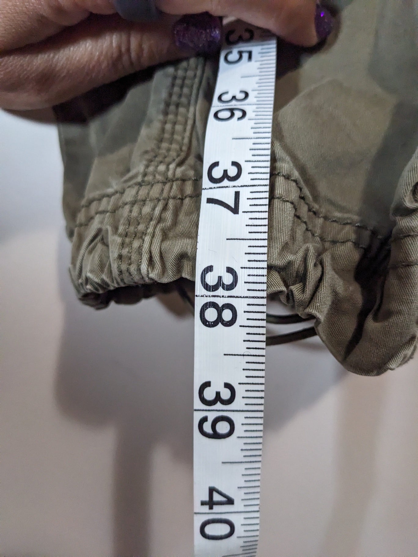 Garage Green Cargo Pants - sz 1