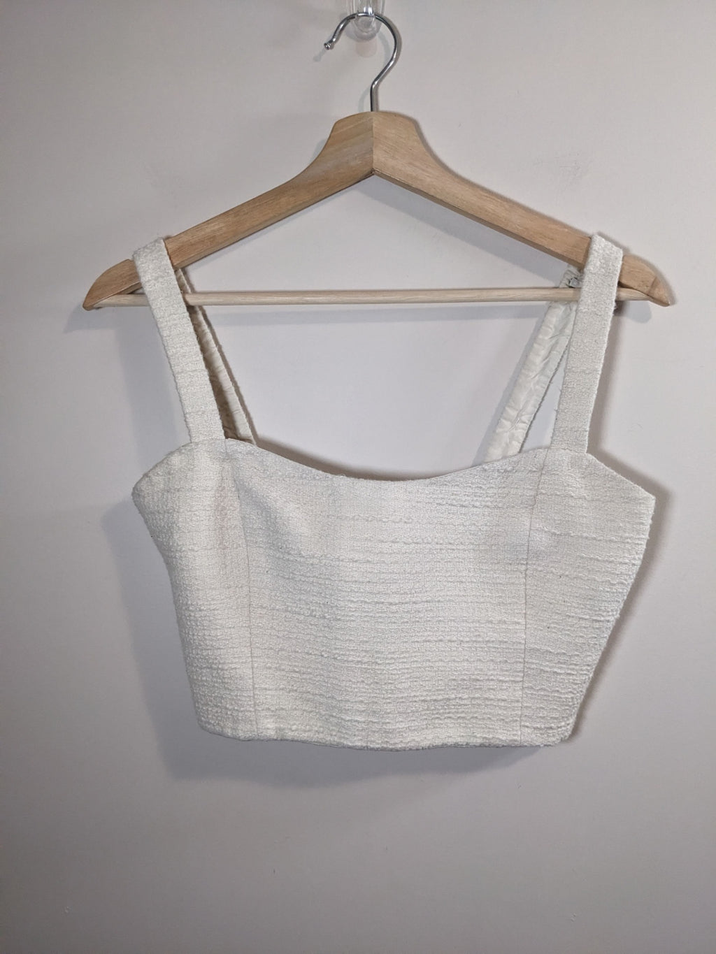 BABATON Textured Crop Tank - sz 4