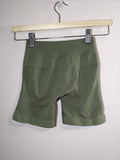 ALPHALETE Olive Shorts - appears XS/S