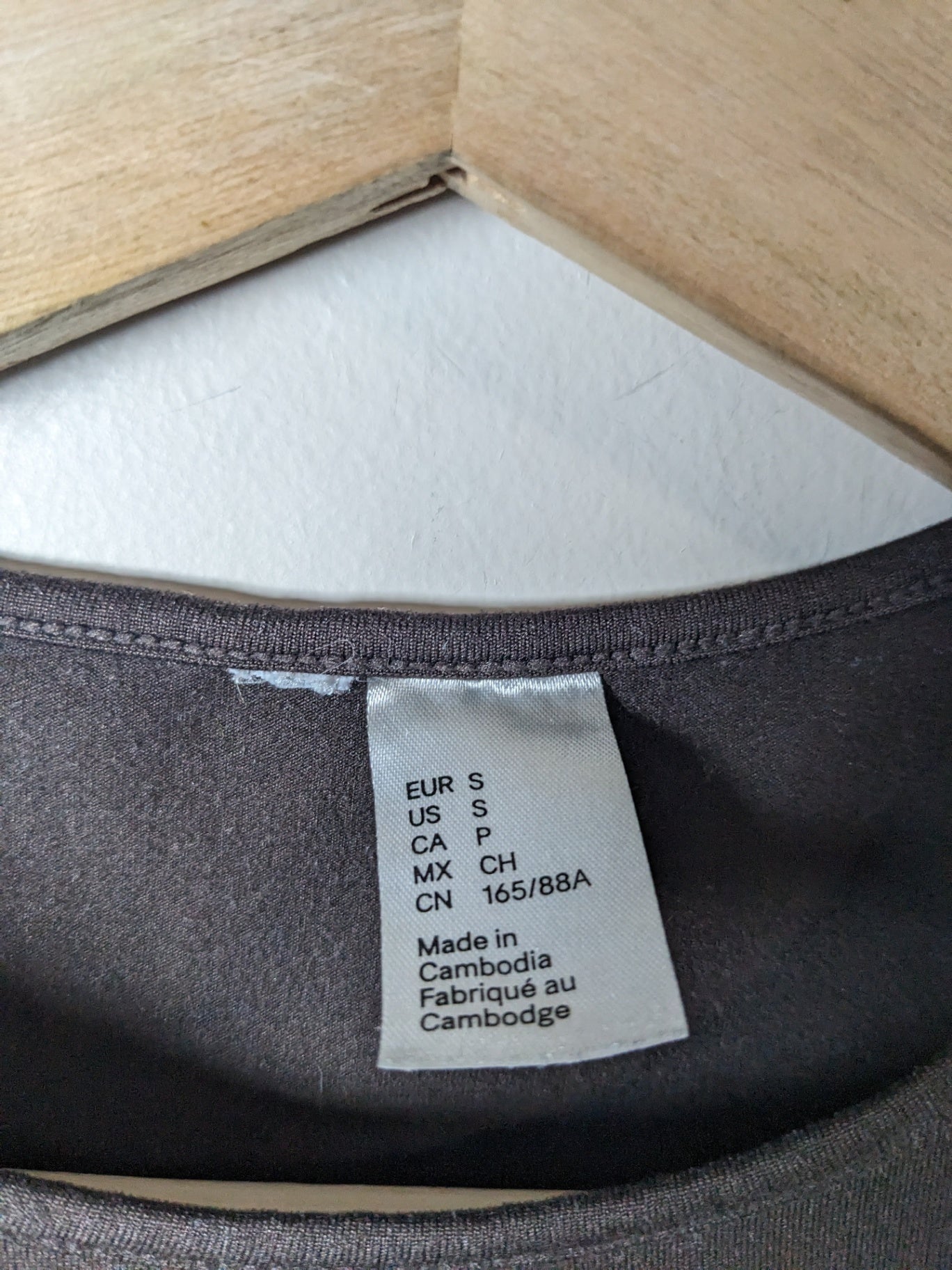 H&M Brown T-Shirt - S