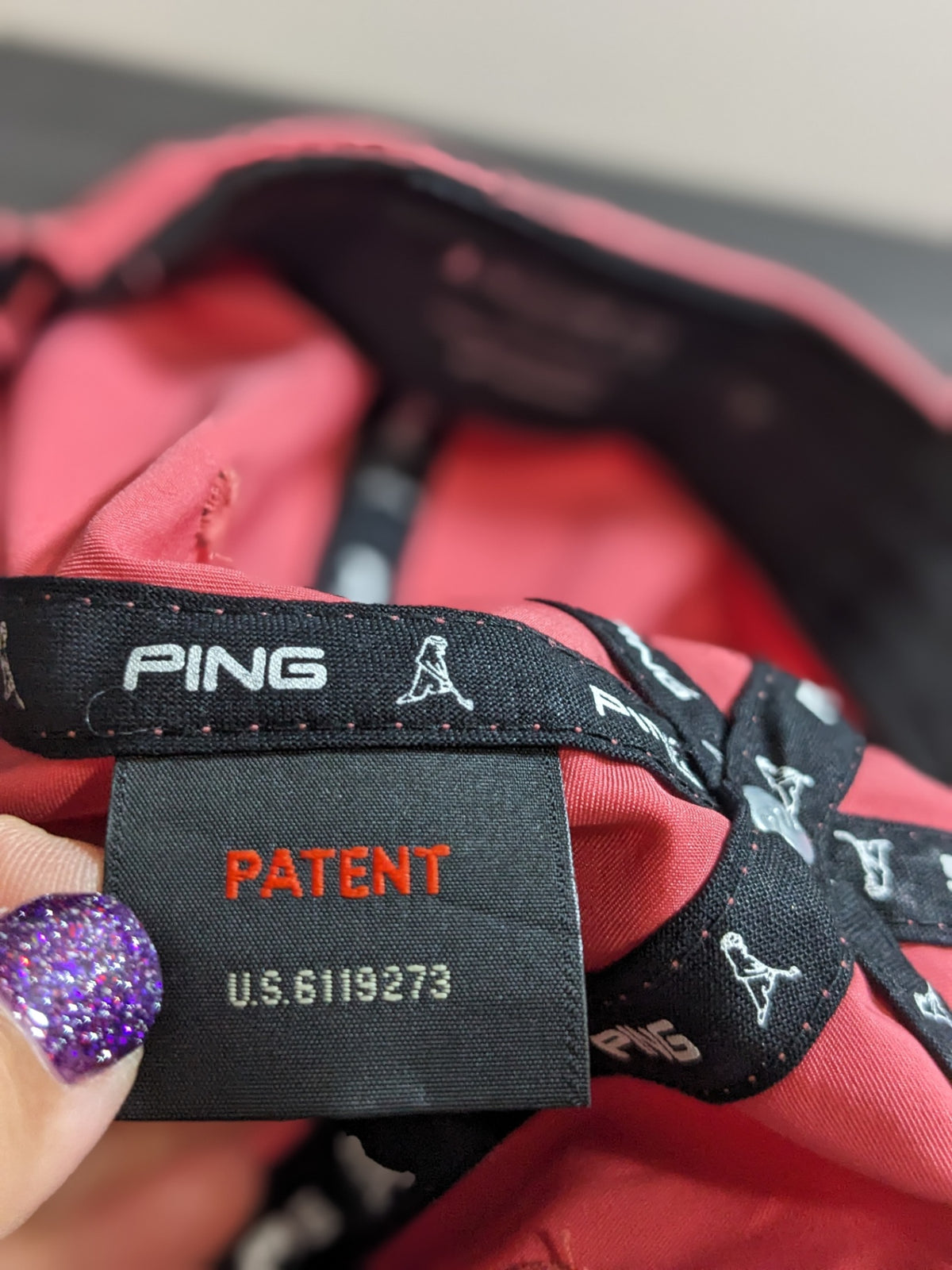 NWOT PING Pink Hat - One Size