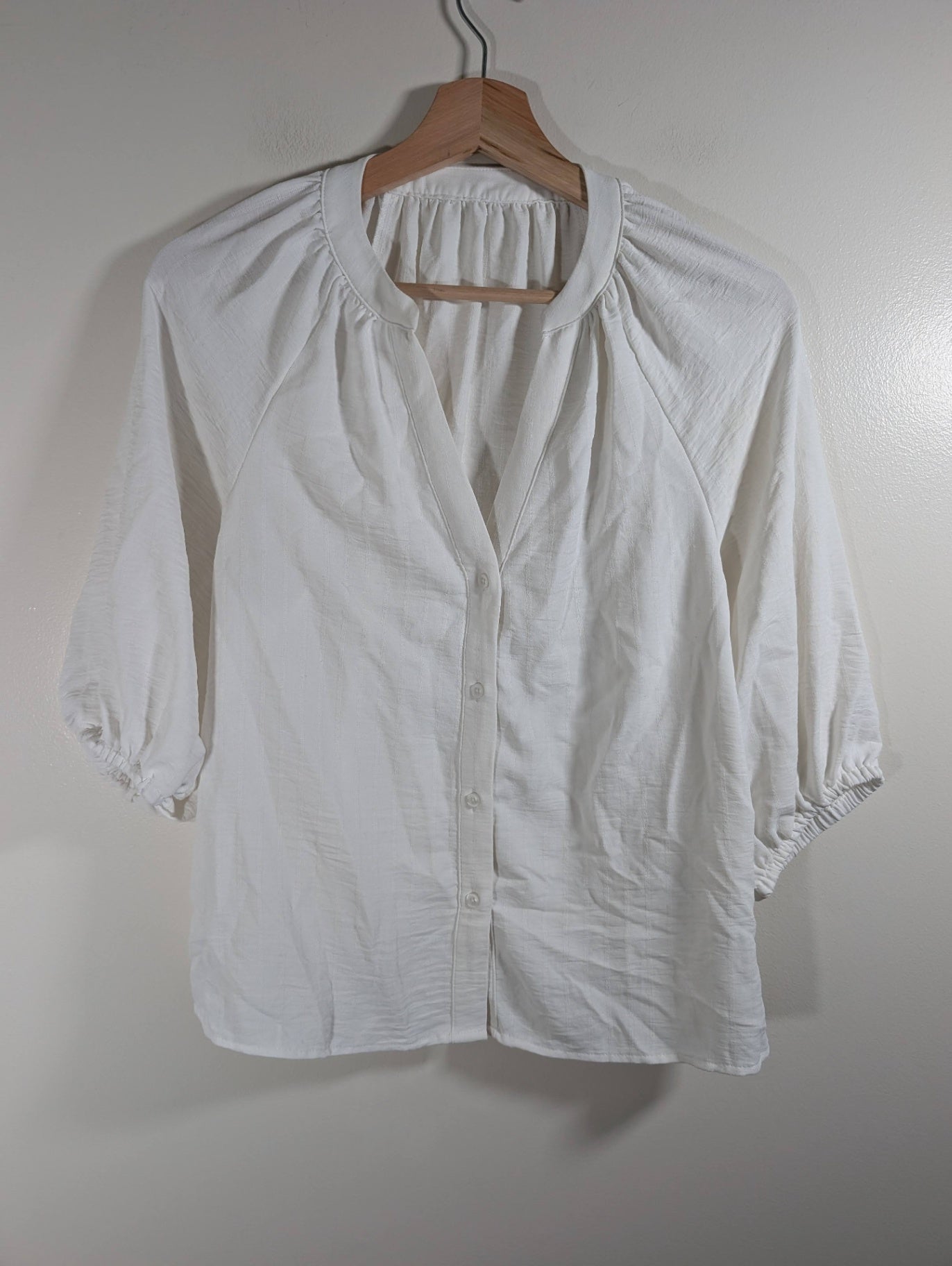 Unknown brand white blouse - Small