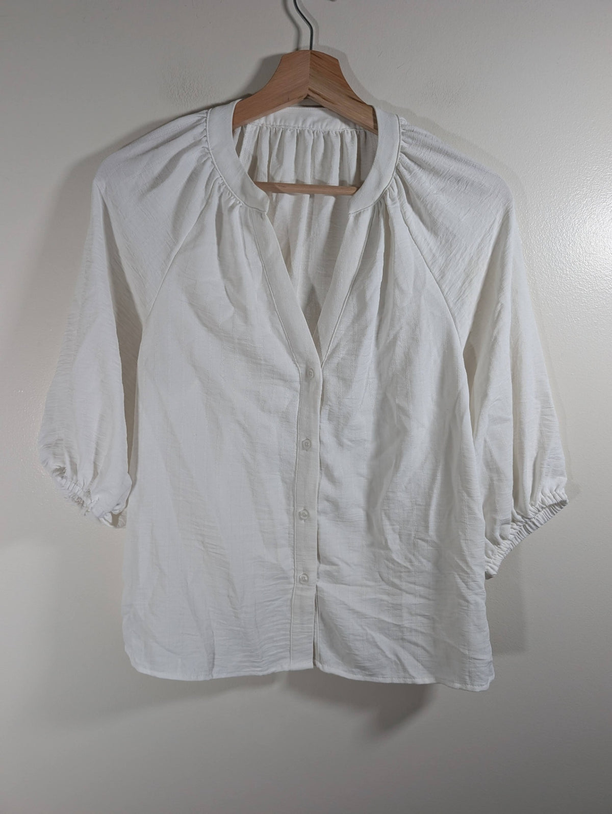 Unknown brand white blouse - Small