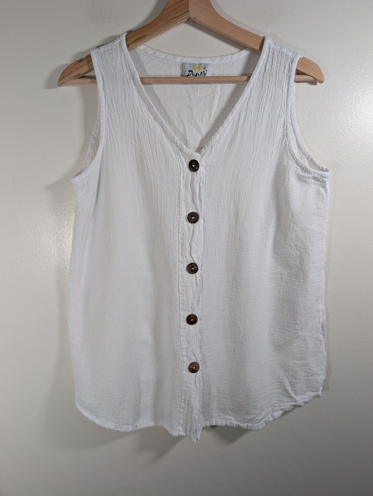 Dunes white blouse - XS