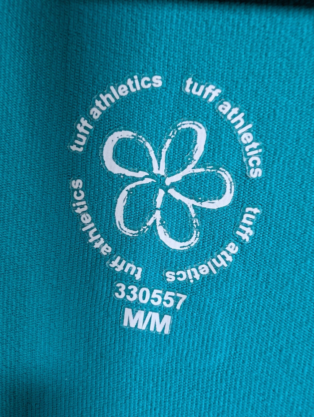 TUFF ATHLETICS blue tank - Medium
