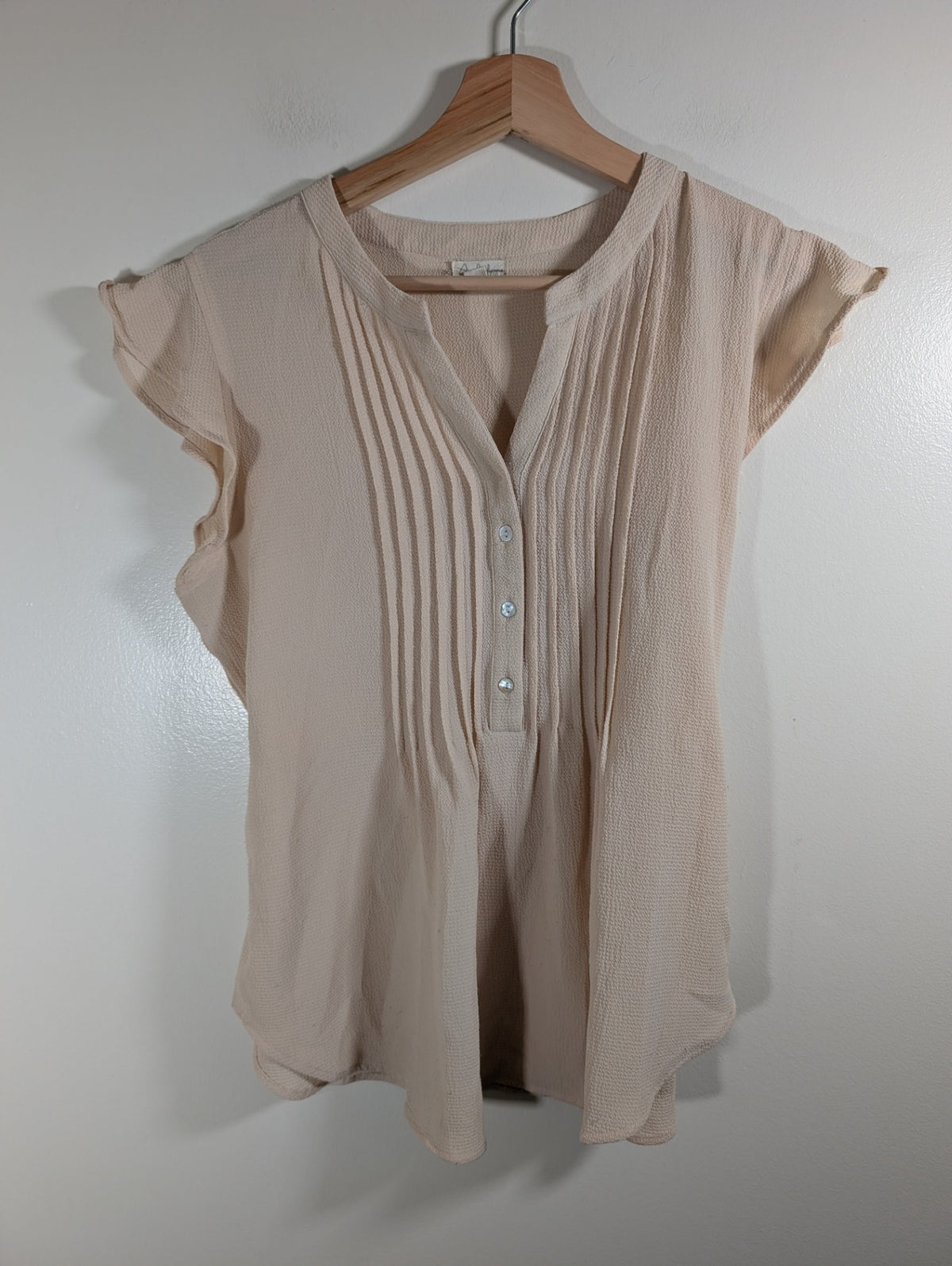 Antilia Fenne beige blouse - Medium