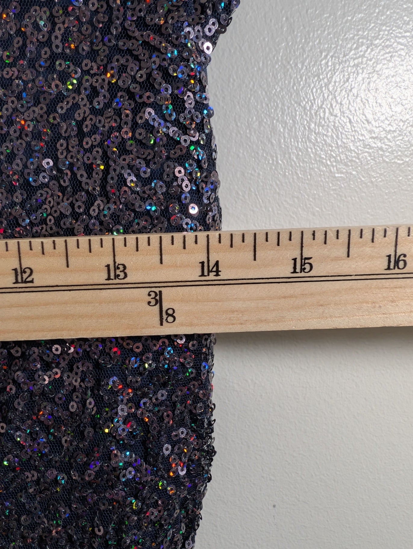 Black Collection sequin dress - XS