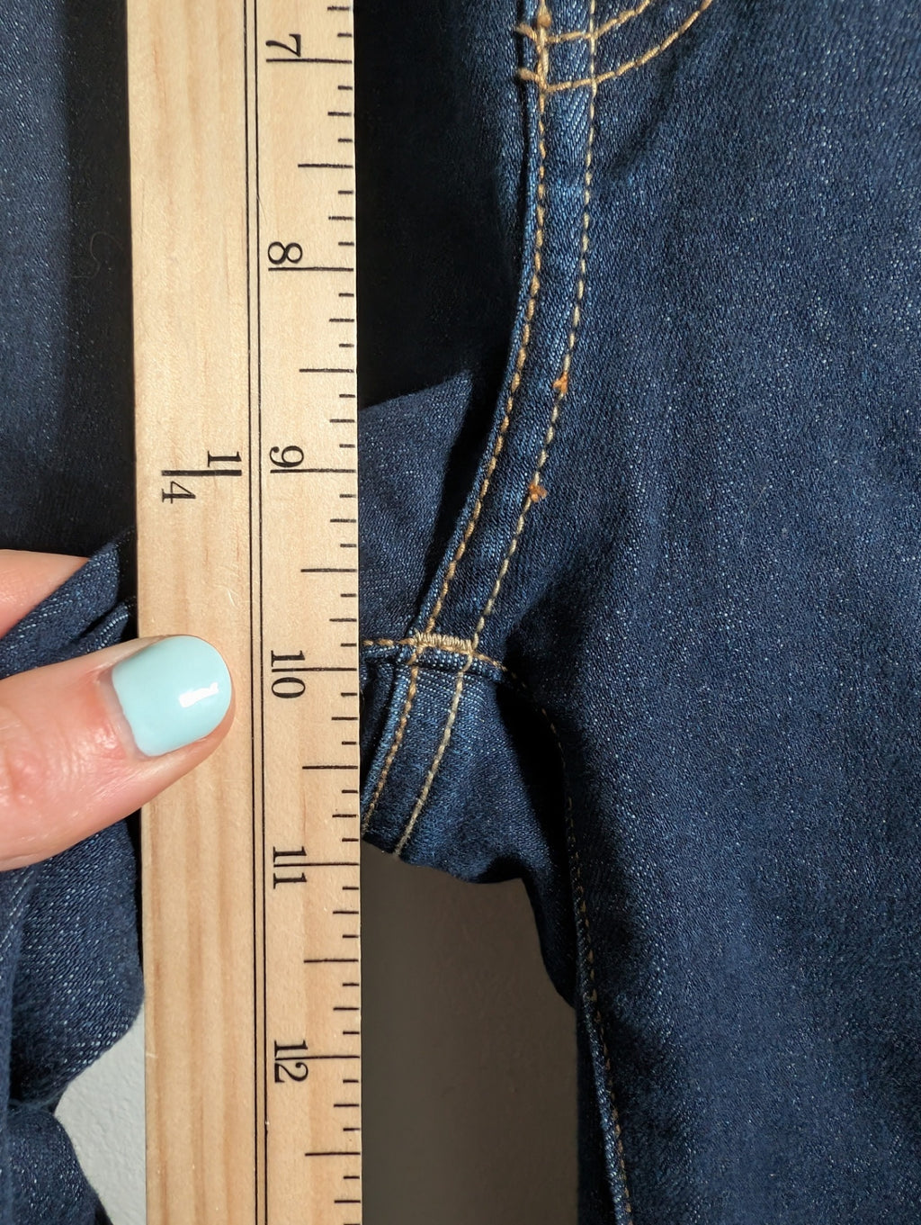 Santana Jeans denim capris- 6