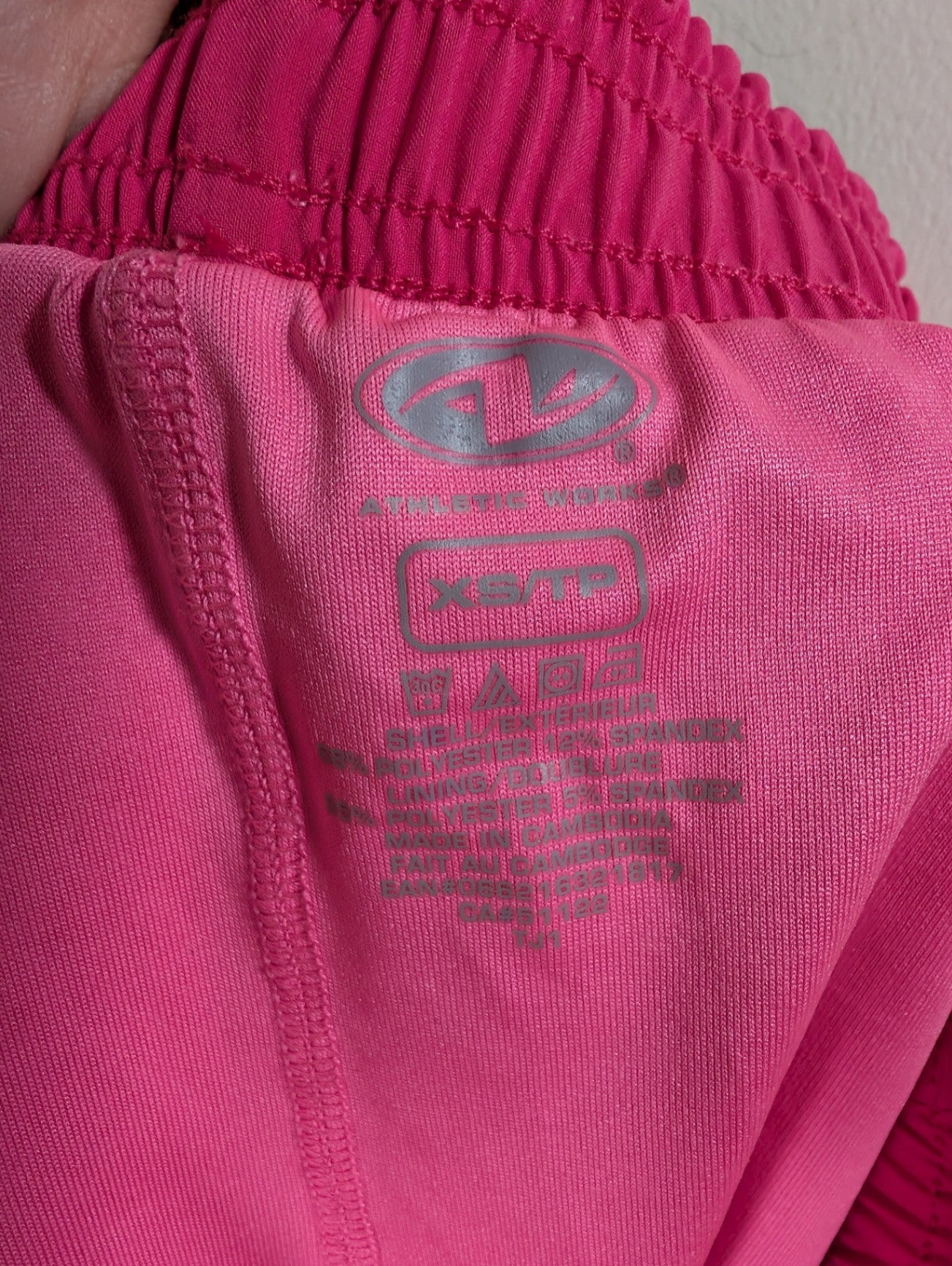 Athletic Works pink shorts - XS